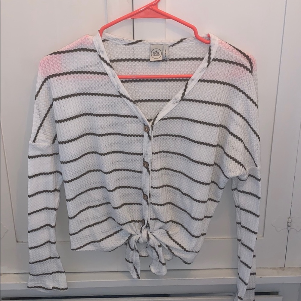 Button up long sleeve shirt